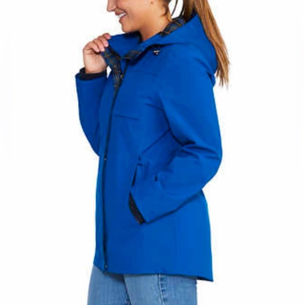 Pendleton Ladies Rain Jacket Hooded In Excellent … - image 2